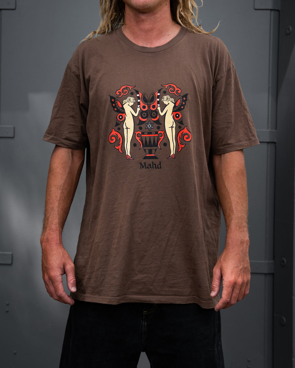 Wesley Tee - Brown