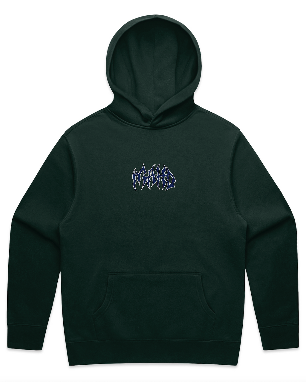 Pine Green Metal Hoodie