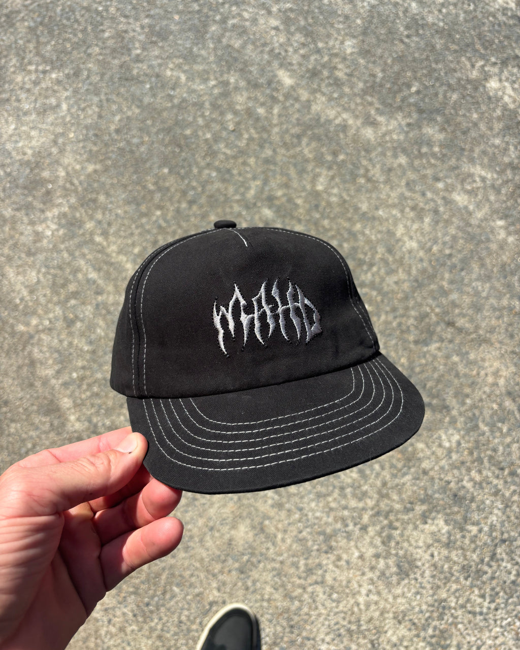 Mathal Hat Metal Hat - Black – Mahd Goods