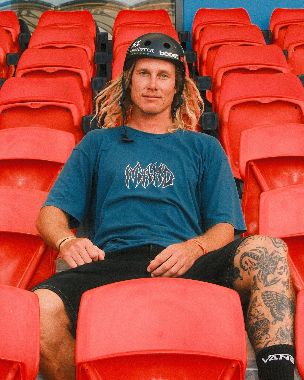 Metal Tee - Deep Blue